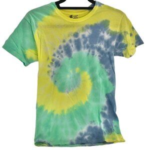 Hanes ComfortSoft Small Tie-Dye Tee Shirt Crew Unique Short Sleeve NEW